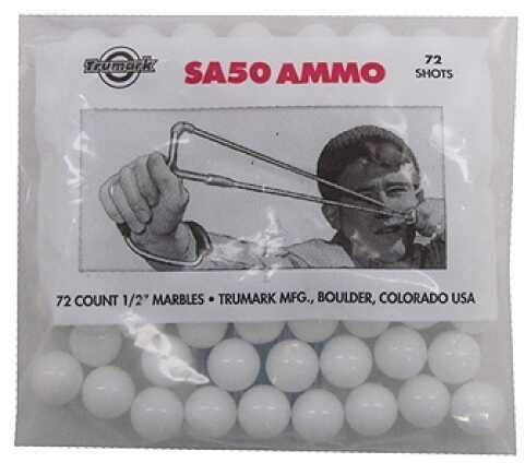 Trumark Tracer Slingshot Ammunition 1/2", 72 Count SA50