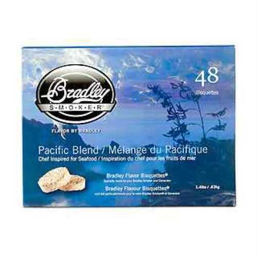 Bradley Technologies Smoker Bisquettes Pacific Blend, 48 Pack BTPB48