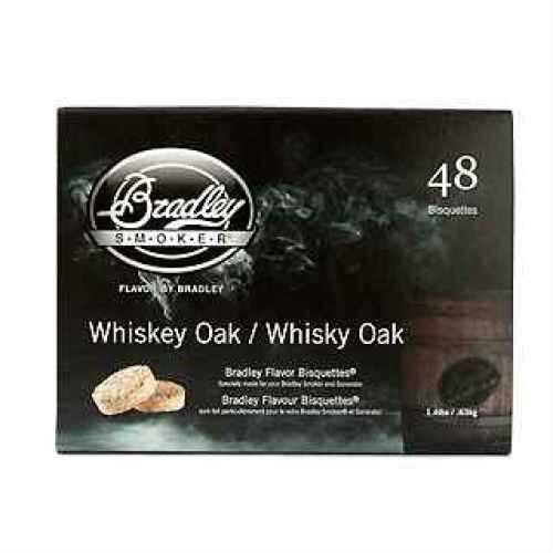 Bradley Technologies Smoker Bisquettes Whiskey Oak Special Edition, 48 Pack BTWOSE48