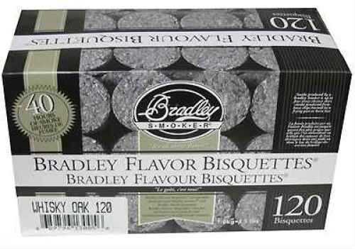 Bradley Technologies Smoker Bisquettes Whiskey Oak Special Edition, 120 Pack Md: BTWOSE120