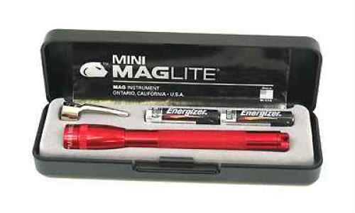 Maglite Mini-Mag Flashlight AAA in Presentation Box (Red) M3A032