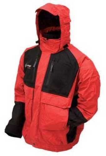 Frogg Toggs Firebelly Toadz Jacket Black/Red Medium NT6201-110MD