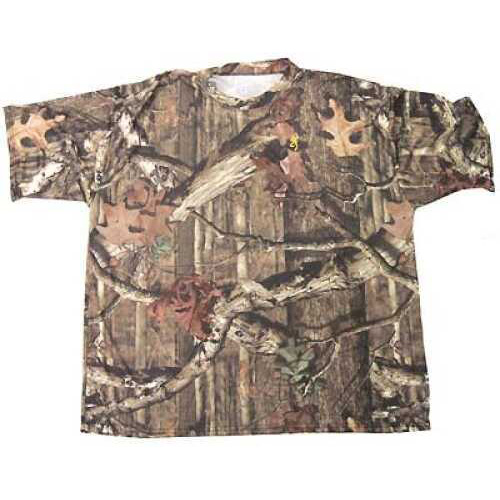 Browning Wasatch Vapor Max Short Sleeve Tee, Mossy Oak Infinity Medium 3011512002