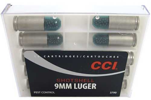 <span style="font-weight:bolder; ">9mm</span> Luger 10 Rounds Ammunition CCI N/A Shotshell