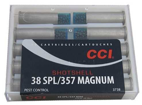 38 Special 10 Rounds Ammunition CCI N/A Shotshell