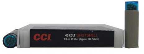 45 Colt 10 Rounds Ammunition CCI N/A Shotshell