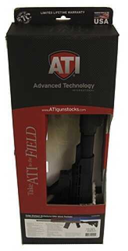 Click to see larger image. Advanced Technology Intl. ATI Saiga SFE 6 Position Fixed Stock, Black Scorpion System A.2.10.1272