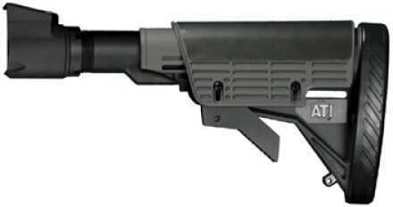 Click to see larger image. Advanced Technology Intl. ATI Saiga SFE 6 Position Stock Scorpion Butt pad, Gray A.1.40.1150