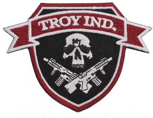 Troy Industries Patch Jolly Roger, Red/Black SPAT-PAT-000T-04