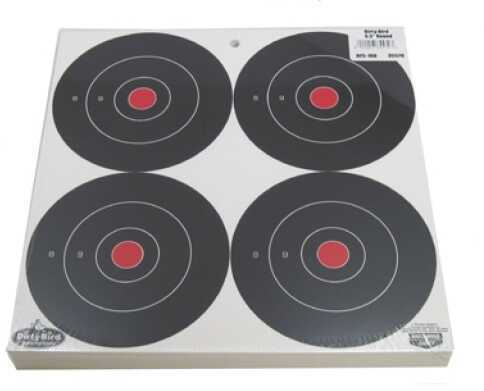 Birchwood Casey Dirty Bird Paper Targets 6 Bull's Eye Splattering 35570