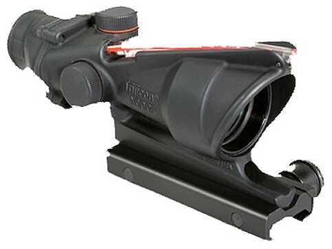 Trijicon ACOG Rifle Scope 4X 32 Red Crosshair .223 Matte W/Ta51 Mount Dual Illuminated Ta31-Ch