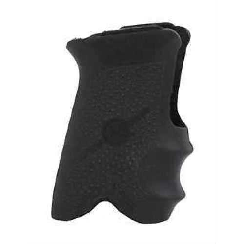 Hogue Grips Rubber Black W/Finger Grooves Wraparound Rug P93 94 94000