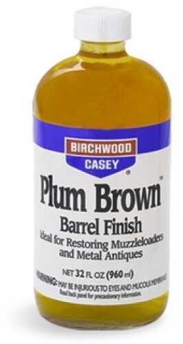 Birchwood Casey Plum Brown Barrel Finish, 32 oz