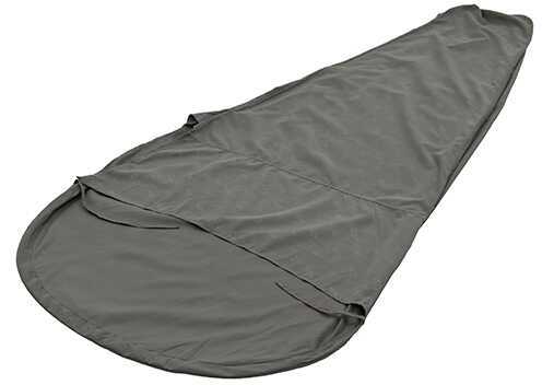 Alps Mountaineering Sleeping Bag Liner Mummy, MicroFiber, Gray 32x86 Md: 4900015