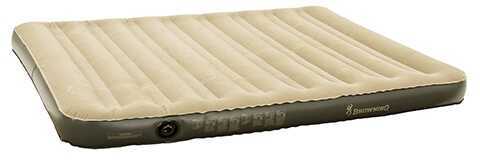 Browning Camping Air Bed Rechargeable Twin Khaki/Cl 39" x 74" x 8.5" Md: 7615014
