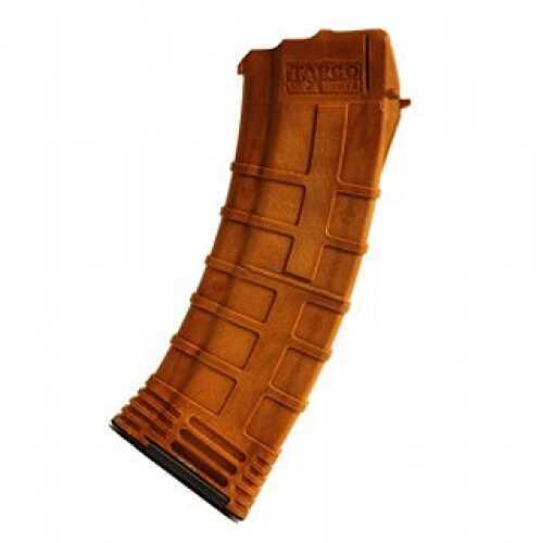 Tapco Inc. Magazine 5.46X39 30 Rounds Fits AK74 Orange/Bakelite 16652