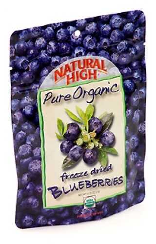 Natural High Organic Blueberries 36002