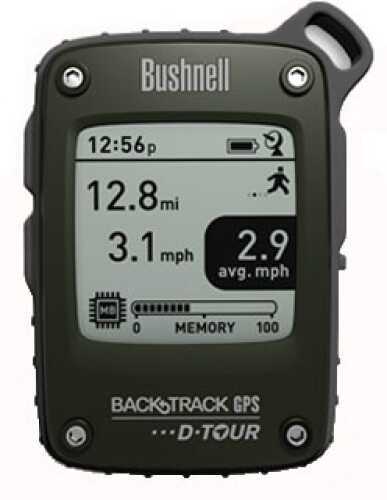 Bushnell Backtrack D-Tour GPS 3.5"X3"X.75" 5 Locations Green