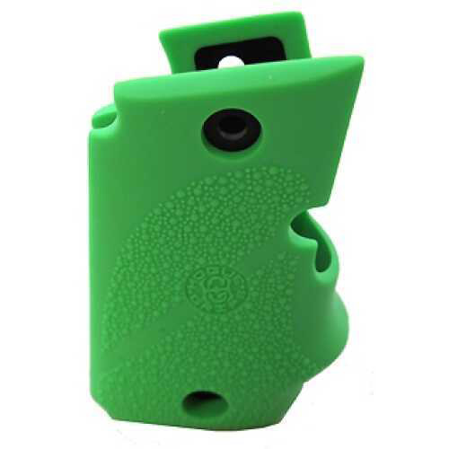 Hogue Sig P238 Grips Rubber w Finger Grooves, Zombie Green 38005