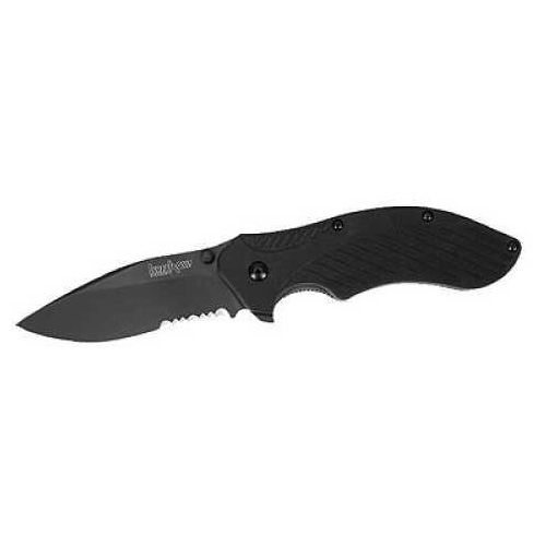 Kershaw Clash, Black, Serrated Folding Knife Md: 1605cktst