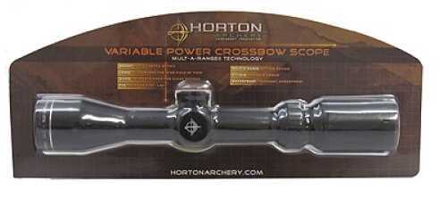 Horton Hawke 2-7.3X36 Mult-A-Range Scope Variable Power Matte