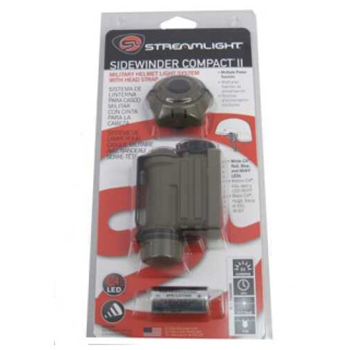 Streamlight Sidewinder Compact II w/CR123A Battery Light and Headstrap Boxed 14514