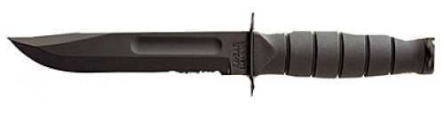 Ka-Bar Short Kabar Black/Serrated Clam Pack 4-1259CP-2
