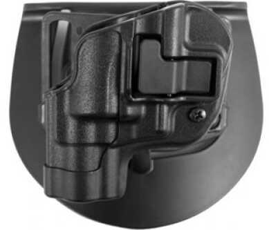 BlackHawk Products Group Serpa CF Belt & Paddle Holster Plain Matte Finish Left Hand S&W 5900/4000 410510BK-L