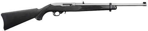 Ruger10/22 Carbine 22 Long Rifle 18.5" Barrel Synthetic Stock Stainless Steel Finish 10 Round