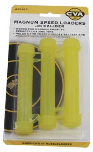 Click to see larger image. CVA Magnum Speed Loader for Pyrodex (Per 3) 45 Caliber AC1617
