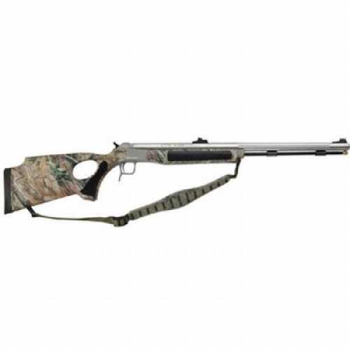 CVA Accura V2 .50 Caliber Muzzleloader Thumbhole Stock Stainless Steel/Realtree APG HD Camo, Includes 3-10x44mm Scope PR3116SSC