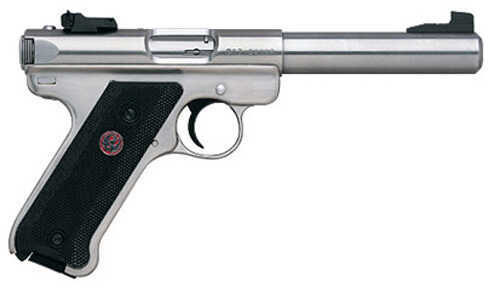 Ruger Mark III KMKIII512 22 Long Rifle Pistol 5.5" Bull Barrel Stainless Steel 10 Round 10103