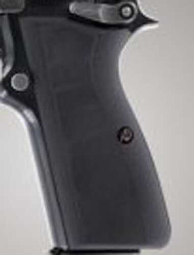 Hogue Browning Hi Power Grips G-10 Solid Black 09169