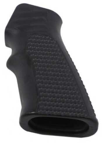 Hogue AR-15 Extreme Grips Pirahna G-10 Solid Black 15139
