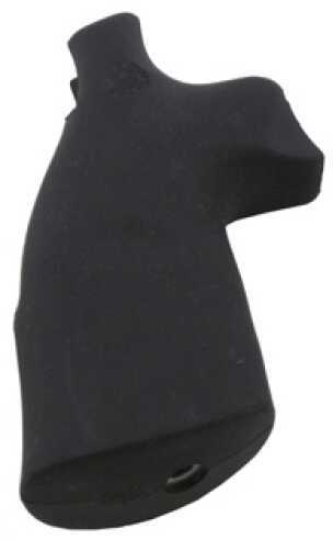 Hogue S&W K/L Frame Round Butt Grips Rubber Convert Monogrip, No Finger Grooves, Black 19012