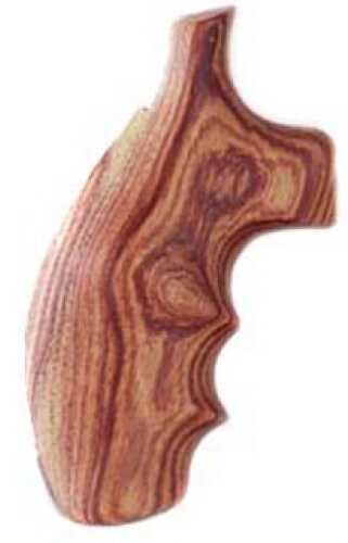 Hogue S&W K/L Frame Round Butt Grips Tulipwood 19700