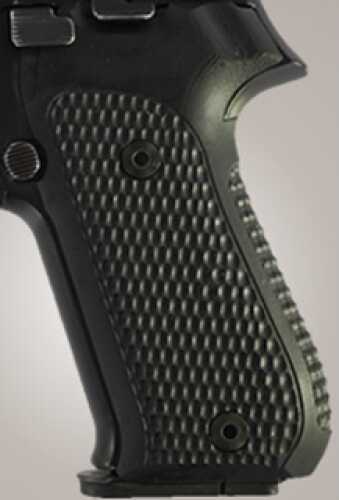 Hogue Sig P220 American Grips Pirahna G-10 Solid Black 20139