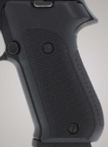 Hogue Sig P220 American Grips DAK Checkered G-10 Solid Black 20159