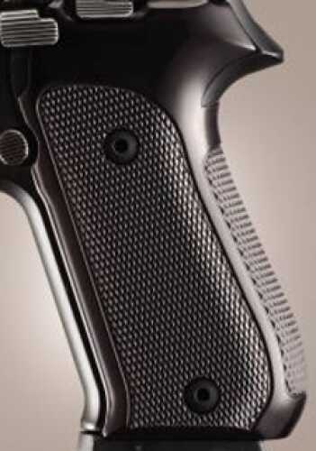 Hogue Sig P220 American Grips Checkered Aluminum Brushed Gloss Black Anodized 20176