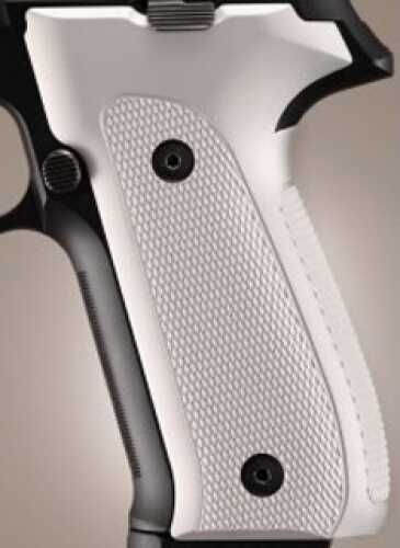 Hogue Sig P226 Grips DAK, Checkered Aluminum Brushed Gloss Clear Anodized 26155