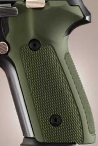 Hogue Sig P228/P229 Grips Checkered Aluminum Matte Green