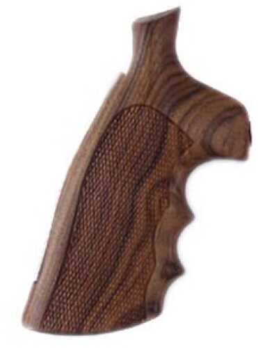 Hogue S&W N Frame Square Butt Grips Checkered Pau Ferro 29301