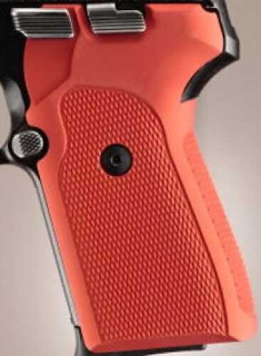 Hogue Sig P239 Grips Checkered Aluminum Matte Red Anodized 31172