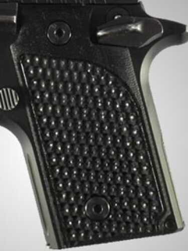 Hogue Sig P238 Grips Pirahna G-10 Solid Black 38139