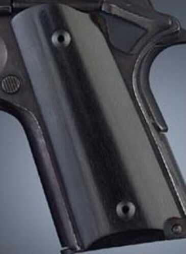 Hogue Colt & 1911 Officer's Grips Ebony 43218