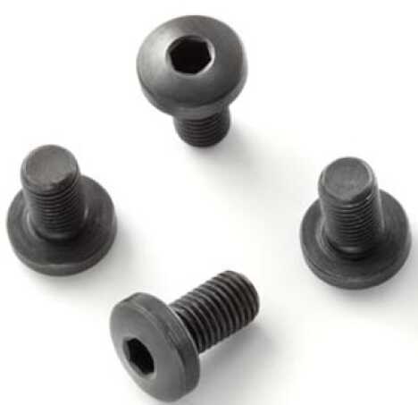 Hogue Colt & 1911 Officer's Grip Screws (Per 4) Hex, Black 45009