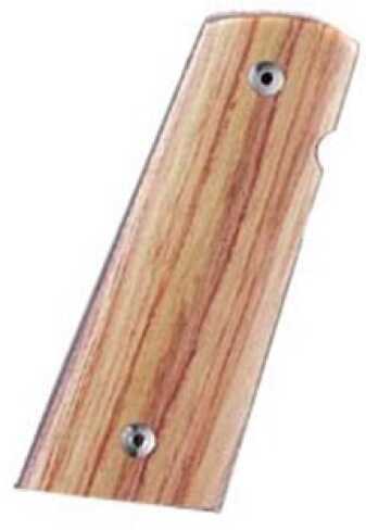 Hogue Colt & 1911 Government S&A Mag Well Grips Tulipwood 45770
