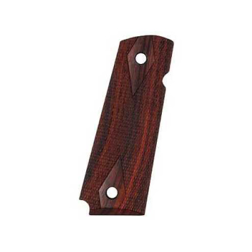 Hogue Colt & 1911 Government Grips Coco Bolo, Ambidextrous Safety Cut, Checkered 45821