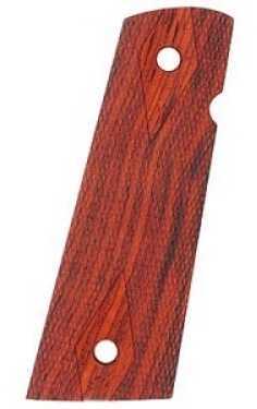 Hogue Colt & 1911 Government S&A Mag Well Grips Coco Bolo, Checkered 45871