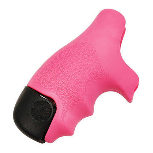 Hogue Tamer Grip S&W J Frame <span style="font-weight:bolder; ">Pink</span> Rubber 60027